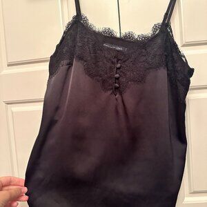 Black Abercrombie lace tank